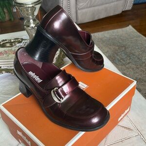 Unlisted by Kenneth Cole burgundy loafers